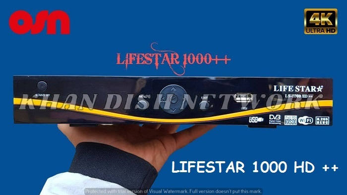 LIFESTAR 1000++ SOFTWARE UPDATE  | SPECIFICATIONS