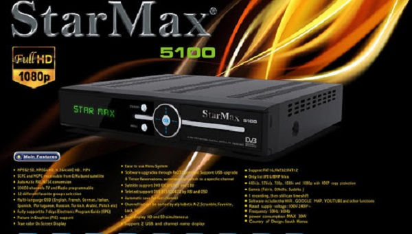 STARMAX 5100 NEW SOFTWARE UPDATE | SPECIFICATIONS