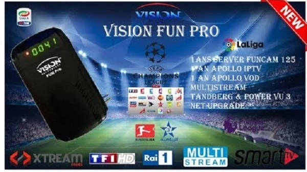 VISION FUN PRO SOFTWARE UPDATE | SPECIFICATIONS