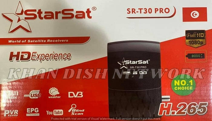 Starsat SR-T30 Pro New Software