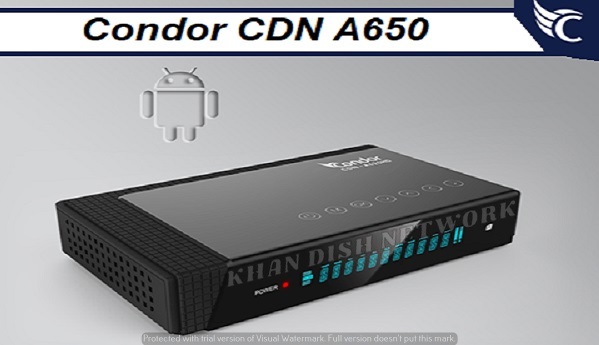 Condor cdn a650 hd Software