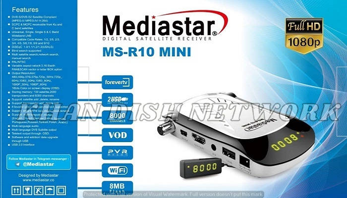 MEDIASTAR MS-R10 MINI RECEIVER SOFTWARE UPDATE