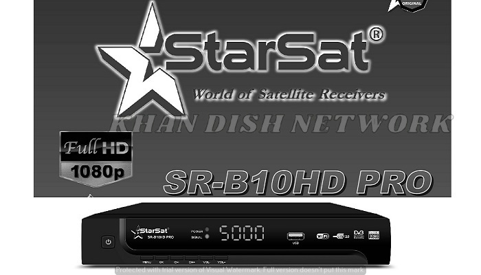 STARSAT SR-B10HD PRO SOFTWARE UPDATE DOWNLOAD