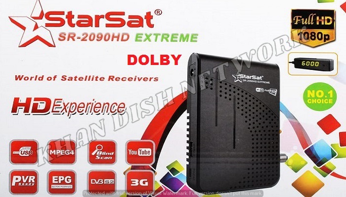 STARSAT SR-2090 HD EXTREME DOLBY Software