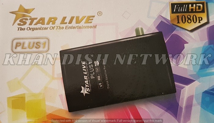 STARLIVE PLUS1 V8 4K NEW SOFTWARE