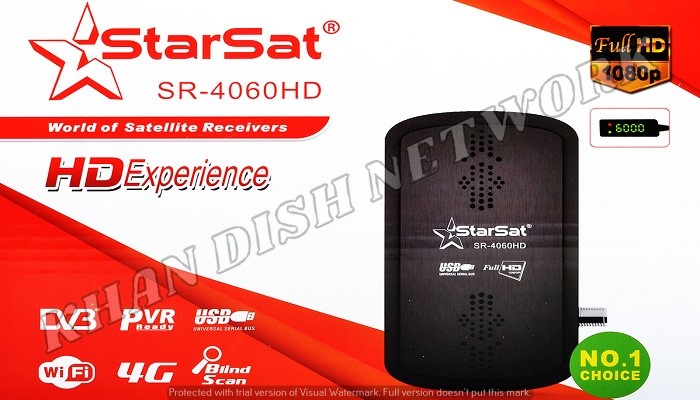 Starsat SR-4060 HD Software